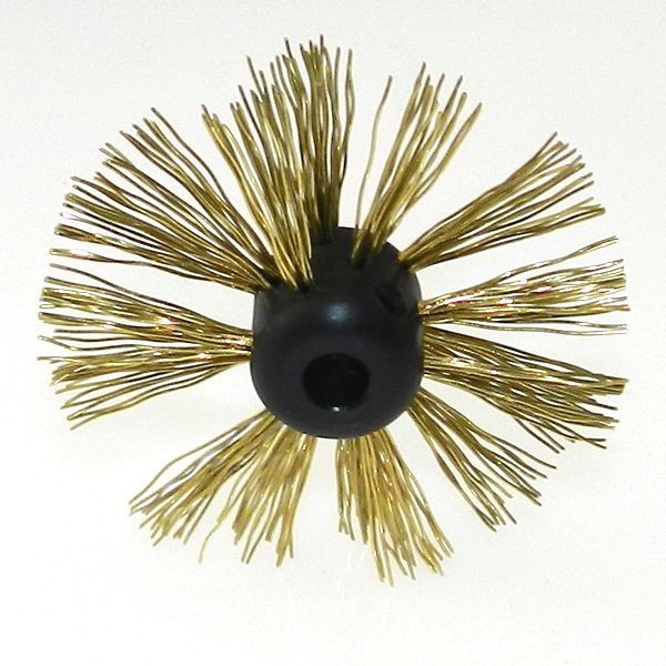 Messing-Reinigungsbürste Picote für 8mm Welle 100mm