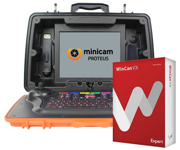 Minicam Proteus Steuereinheit mit WinCan
